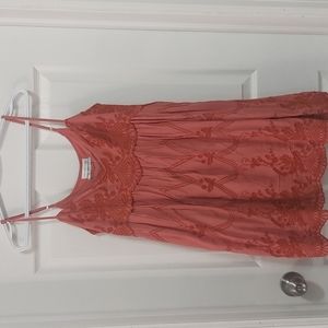 Urban Outfitters Jamie embroidered babydoll dress